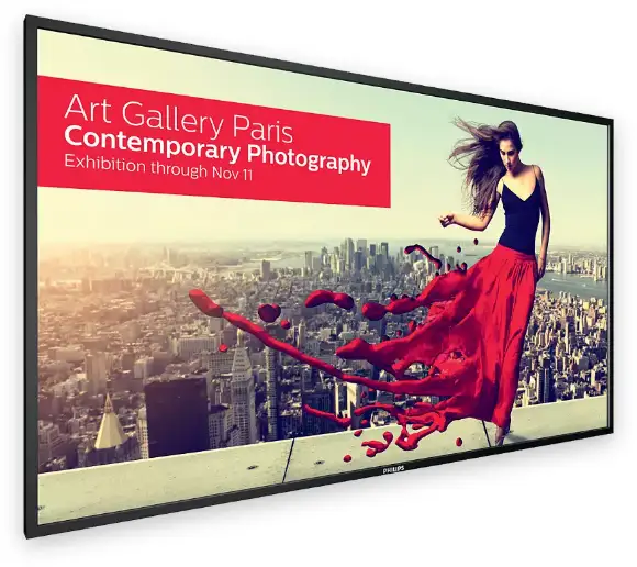 Android Signage Display Philips — UHD displej s integrovaným přehrávačem pro BEYONDA systém